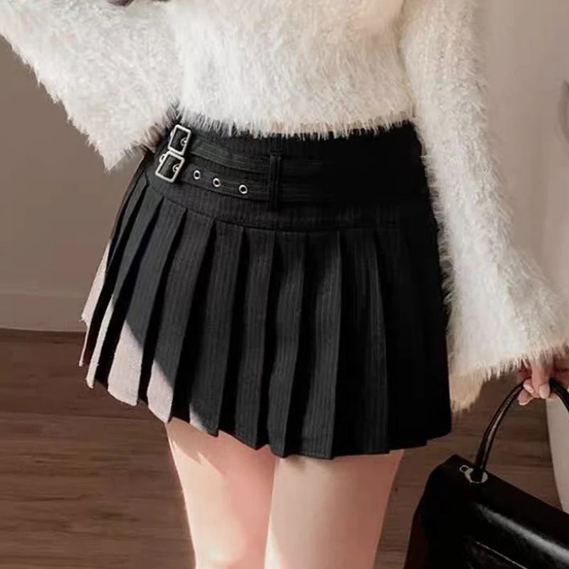 Blair Pleated Mini Skirt