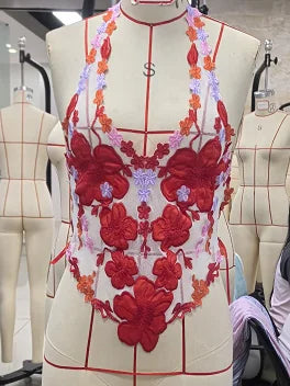 Aria Lace Halter Top